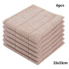 6Pcs Microfiber Kitchen Towels Thickened Magic Dishcloth Home Cleaning Towel Soft Washcloth Polish Absorbent Clean Cloth