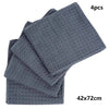 6Pcs Microfiber Kitchen Towels Thickened Magic Dishcloth Home Cleaning Towel Soft Washcloth Polish Absorbent Clean Cloth