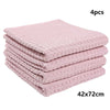 6Pcs Microfiber Kitchen Towels Thickened Magic Dishcloth Home Cleaning Towel Soft Washcloth Polish Absorbent Clean Cloth