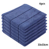 6Pcs Microfiber Kitchen Towels Thickened Magic Dishcloth Home Cleaning Towel Soft Washcloth Polish Absorbent Clean Cloth