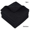 6Pcs Microfiber Kitchen Towels Thickened Magic Dishcloth Home Cleaning Towel Soft Washcloth Polish Absorbent Clean Cloth